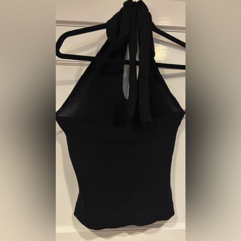525 America Multi Wear Halter Top in Black